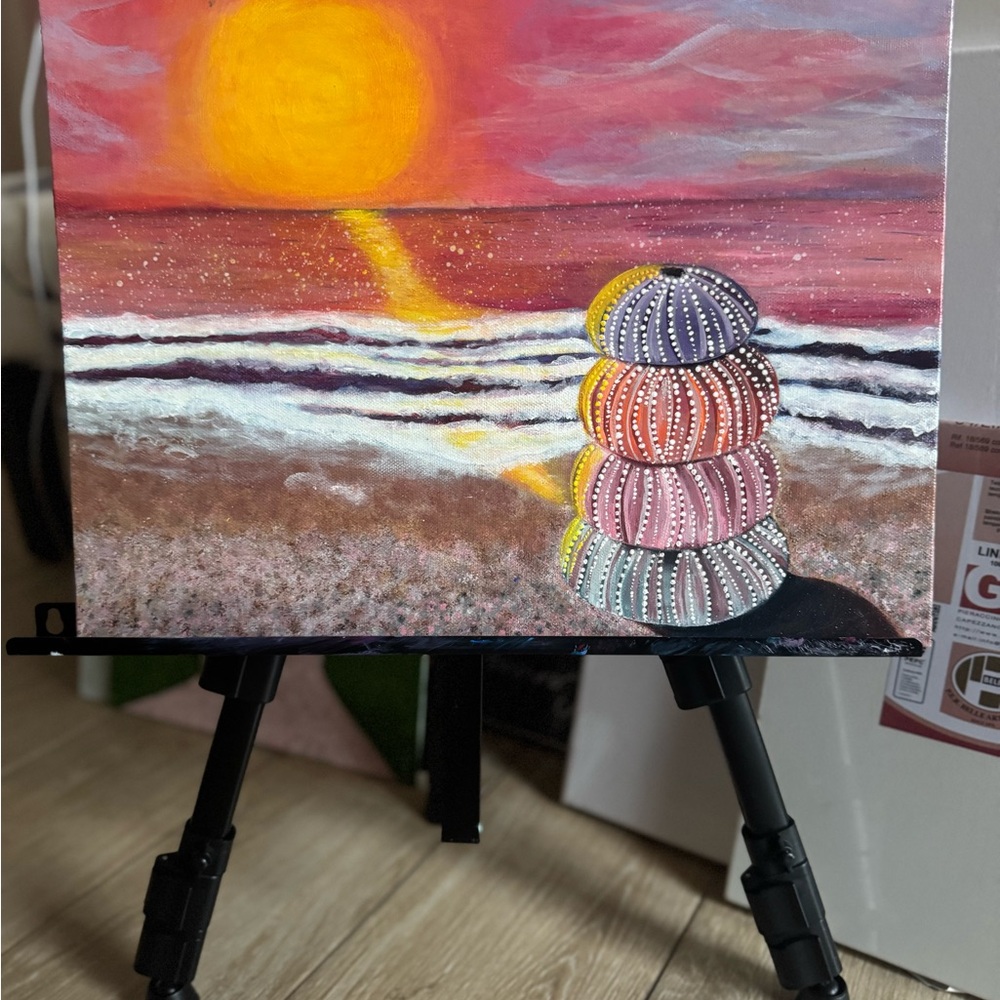 Sunset Beach Canvas Art